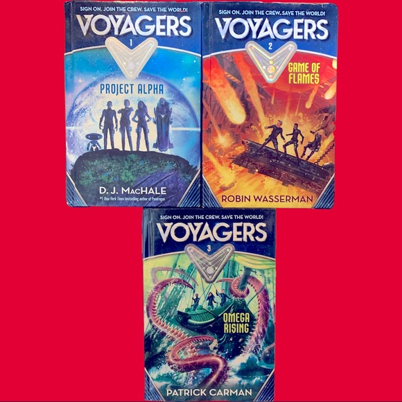 “Voyagers” book bundle. - Picture 1 of 13
